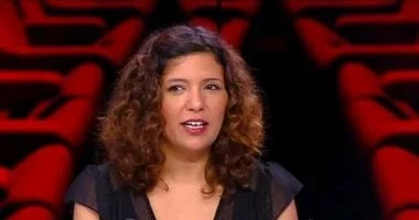 صورة كوثر بن هنية تعبر عن دعمها لفلسطين في المؤتمر الصحفي لفيلم صوت هند رجب في فينيسيا